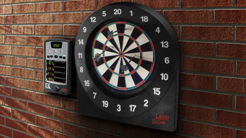 DMI Laser Score Dartboard Phase One Design
